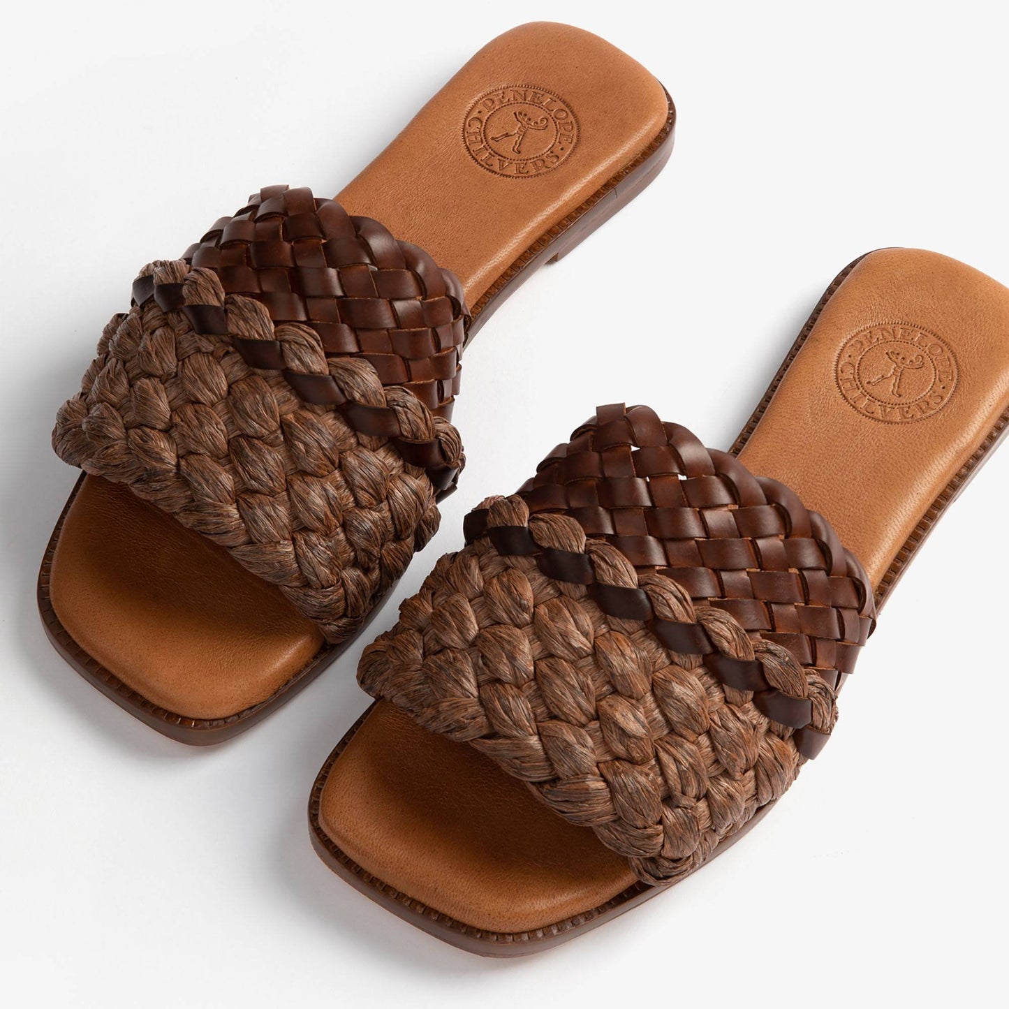 Kalahari Braided Raffia Mule