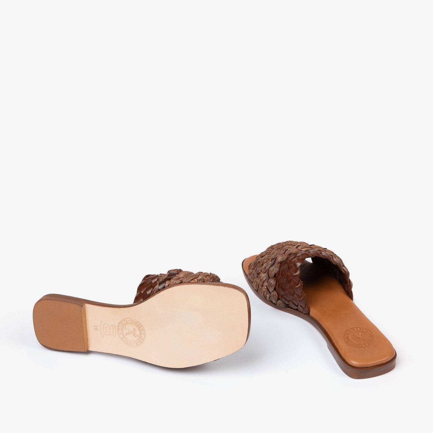 Kalahari Braided Raffia Mule
