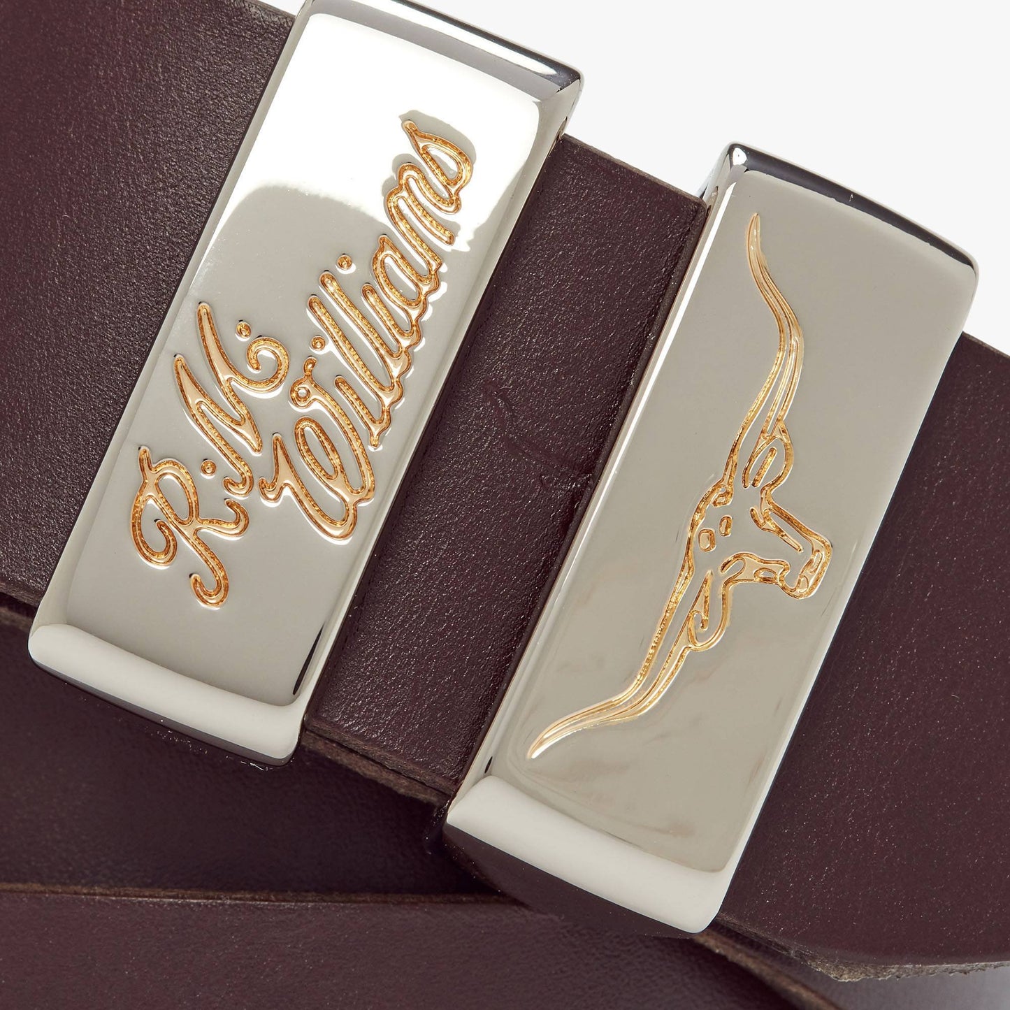 Drover Nickel/Brass Belt