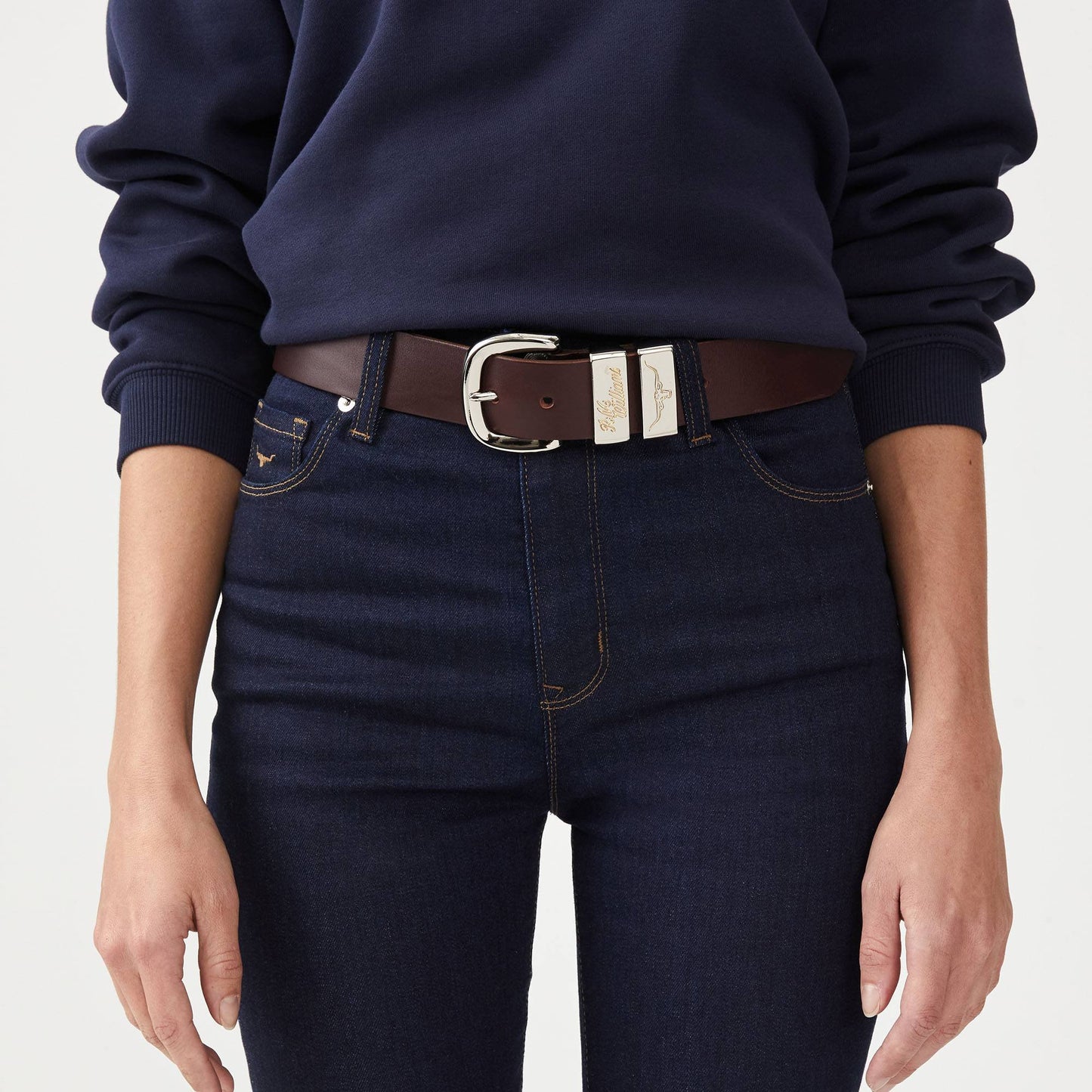 Drover Nickel/Brass Belt