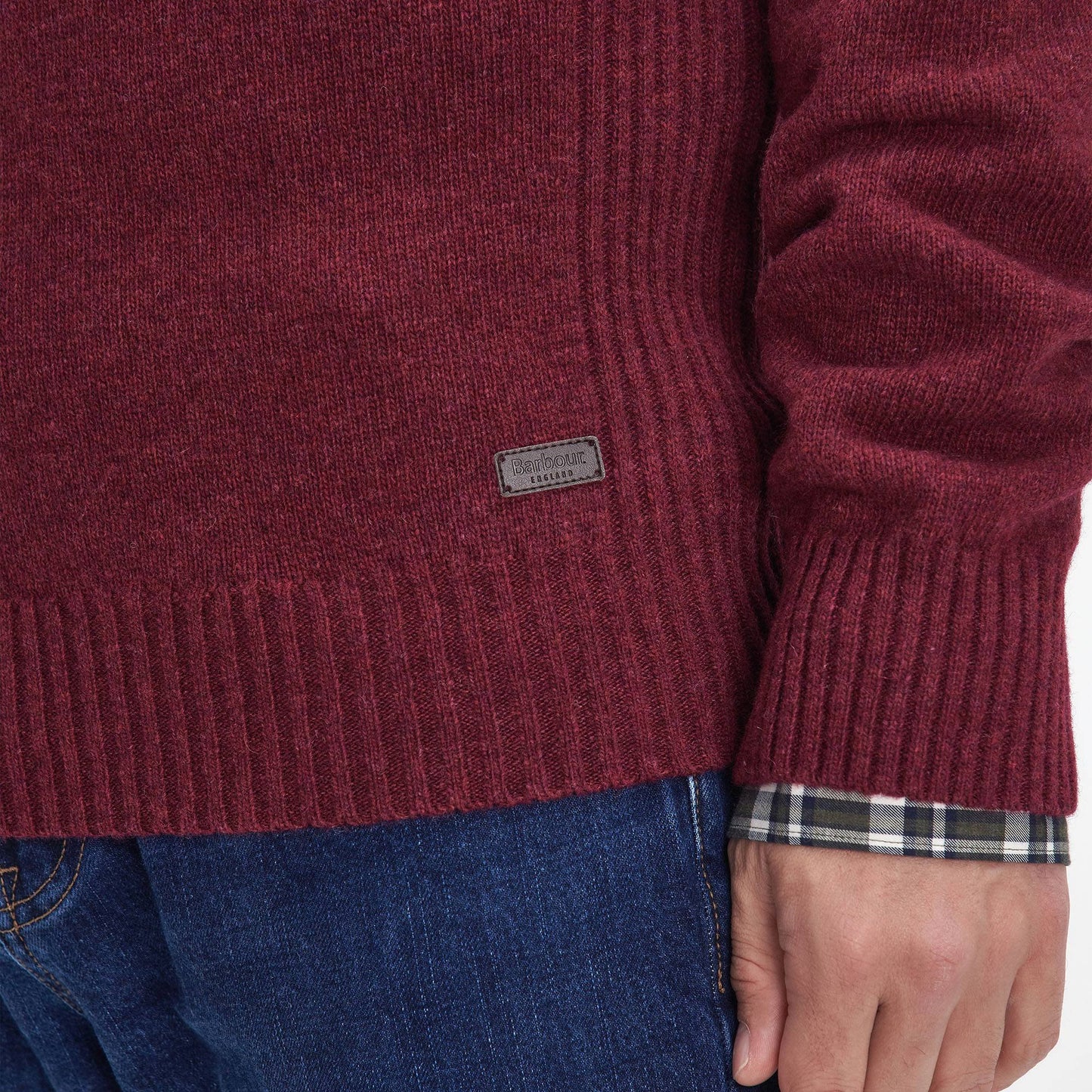 Nelson Essential Half Zip Knitted Jumper