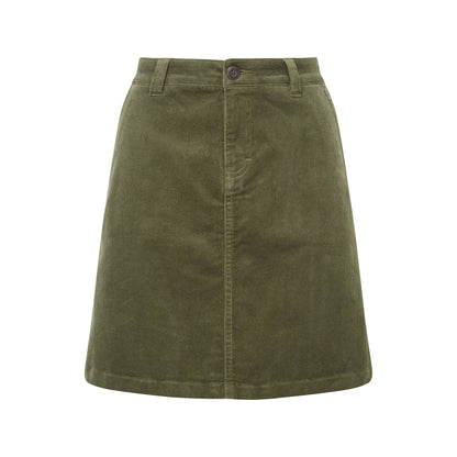 Sage Cord Skirt