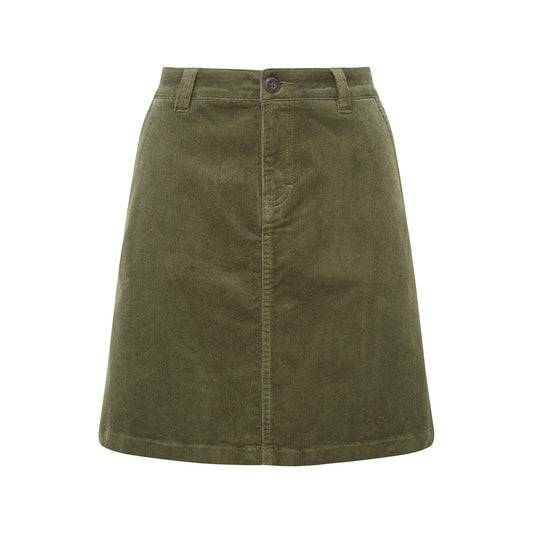 Sage Cord Skirt