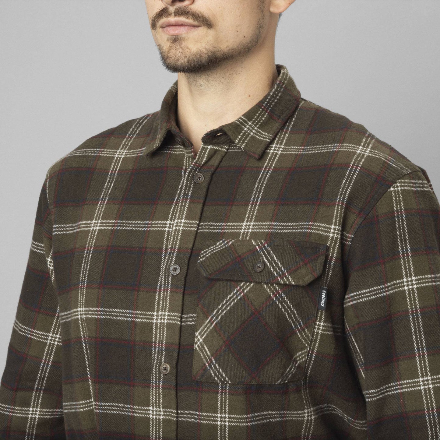 Glen Flannel Shirt