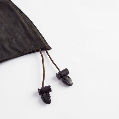 Wax Cotton Plain Hood
