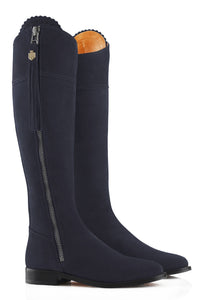 Flat Suede Regina Boot