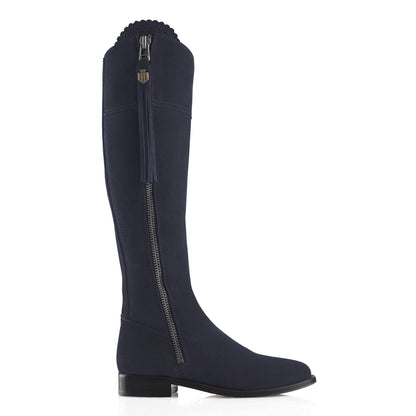 Flat Suede Regina Boot