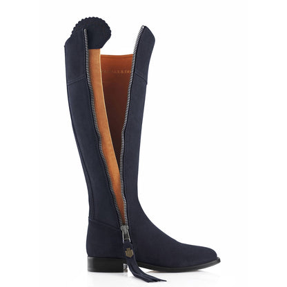 Flat Suede Regina Boot