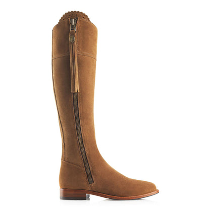 Flat Suede Regina Boot
