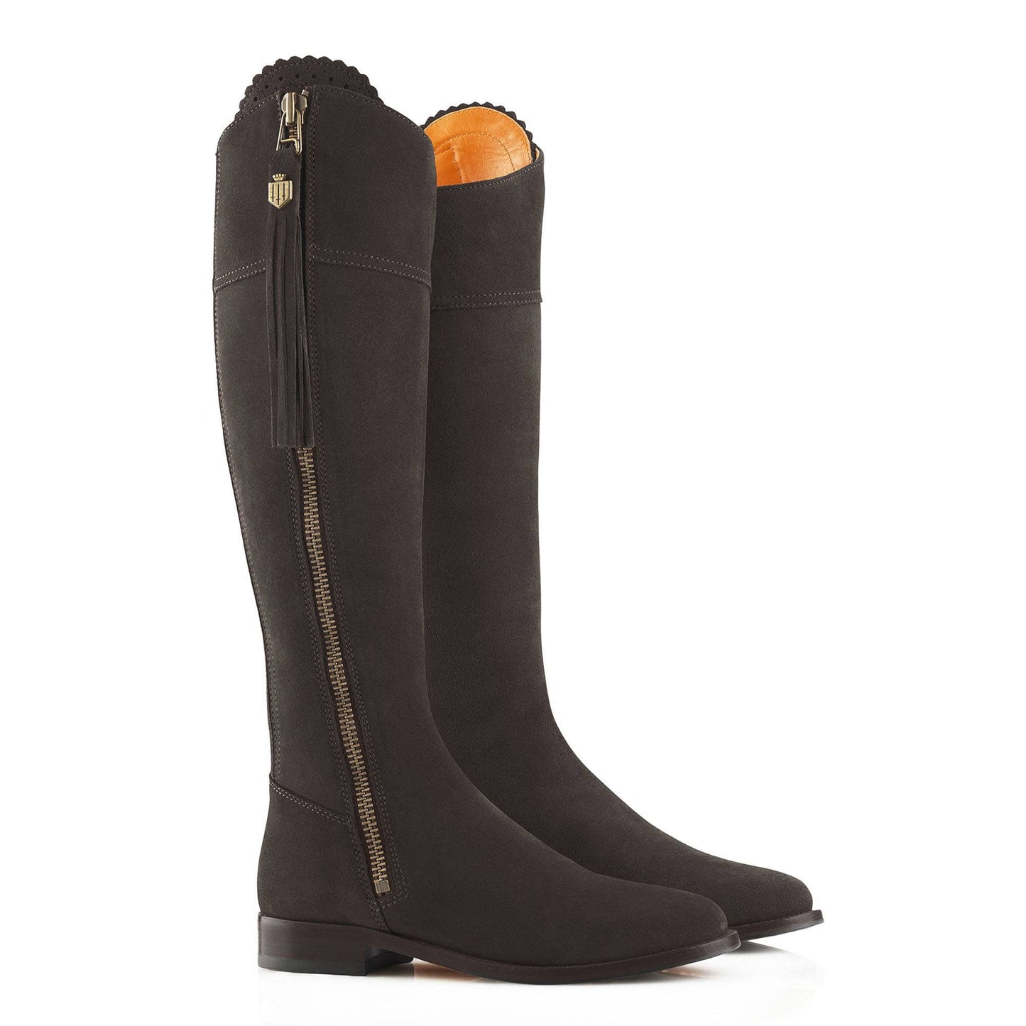 Flat Suede Regina Boot