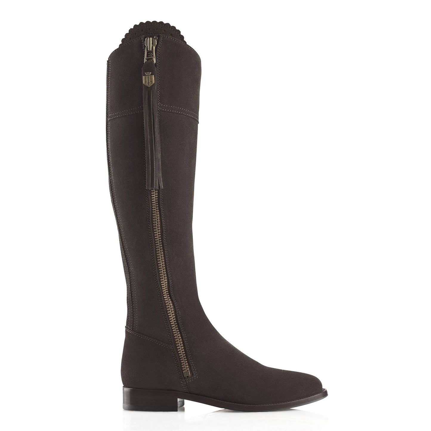 Flat Suede Regina Boot