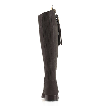 Flat Suede Regina Boot