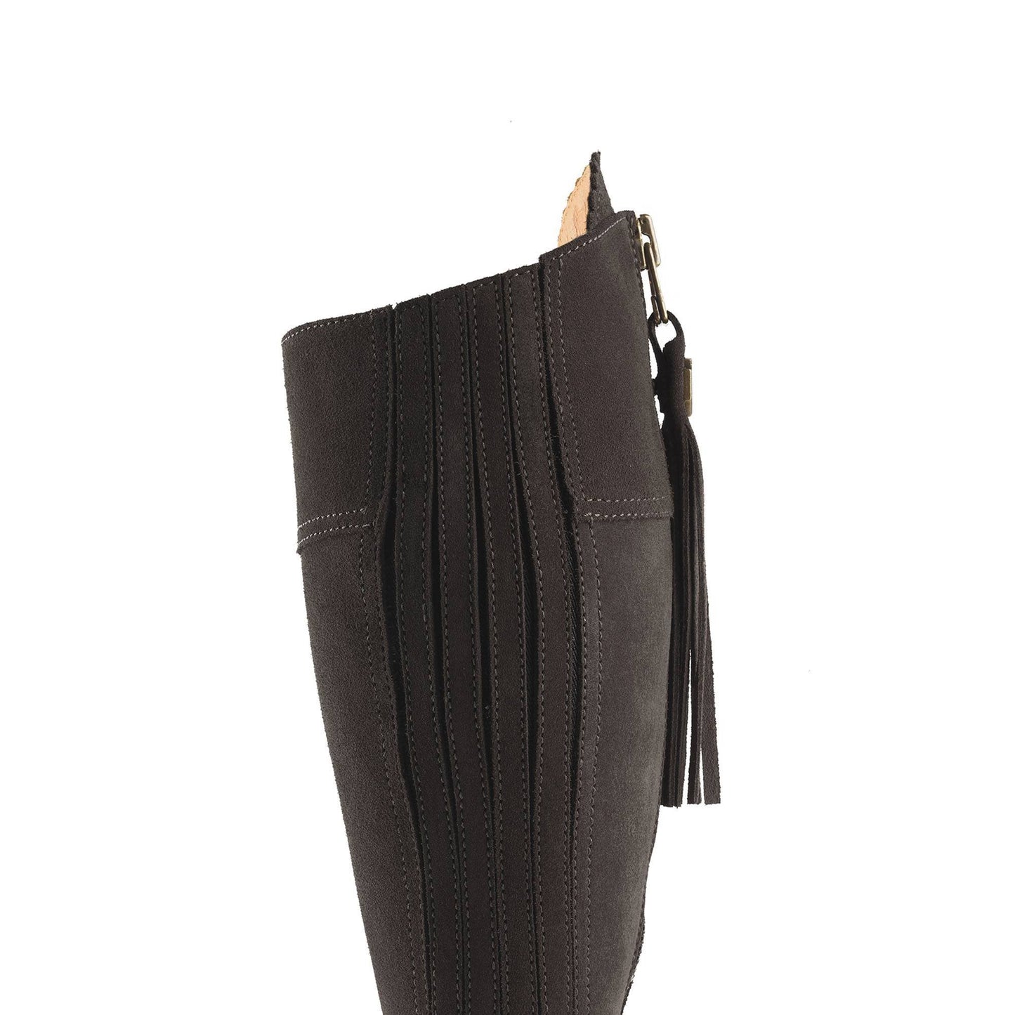 Flat Suede Regina Boot