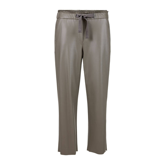 Kati Wide Leg Faux Leather Culotte