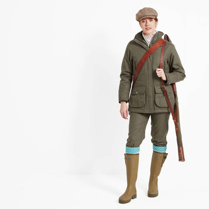 Ladies Ptarmigan Tweed Shooting Coat
