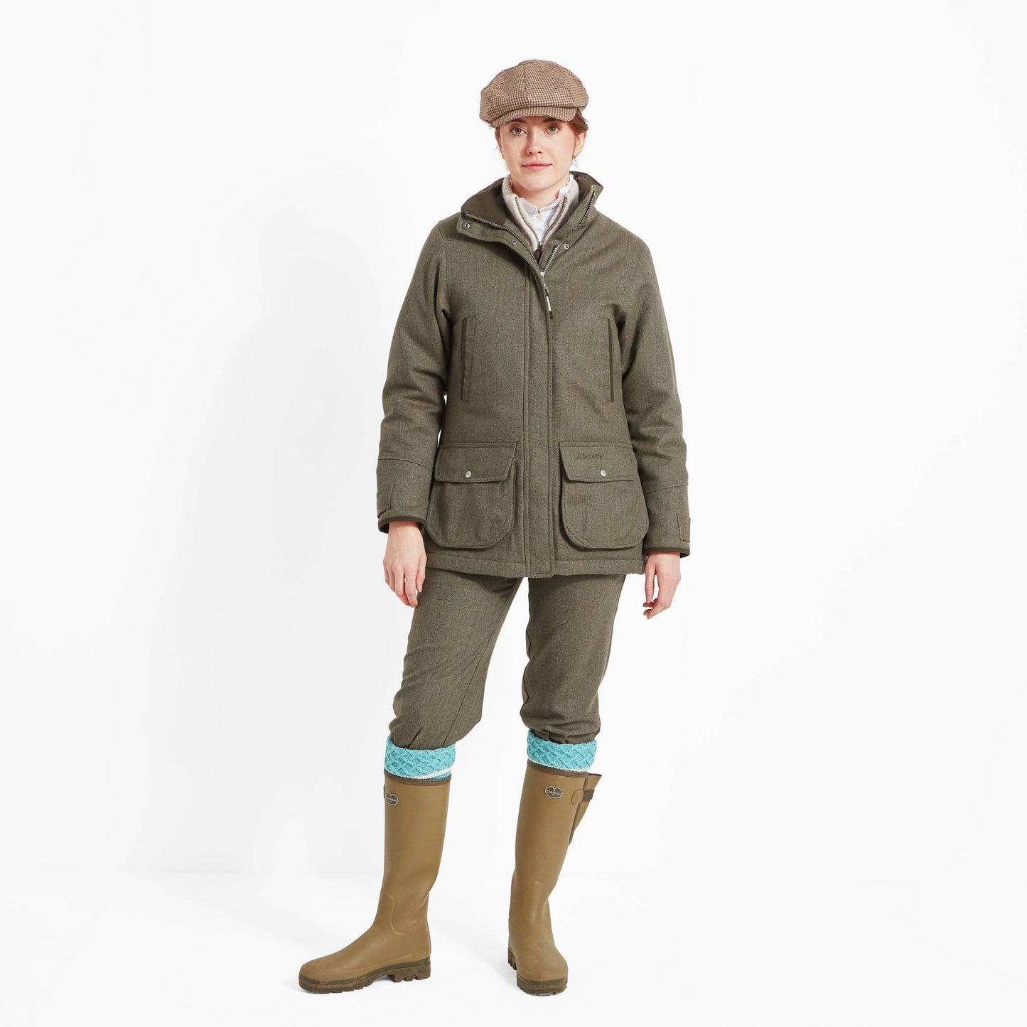 Ladies Ptarmigan Tweed Shooting Coat