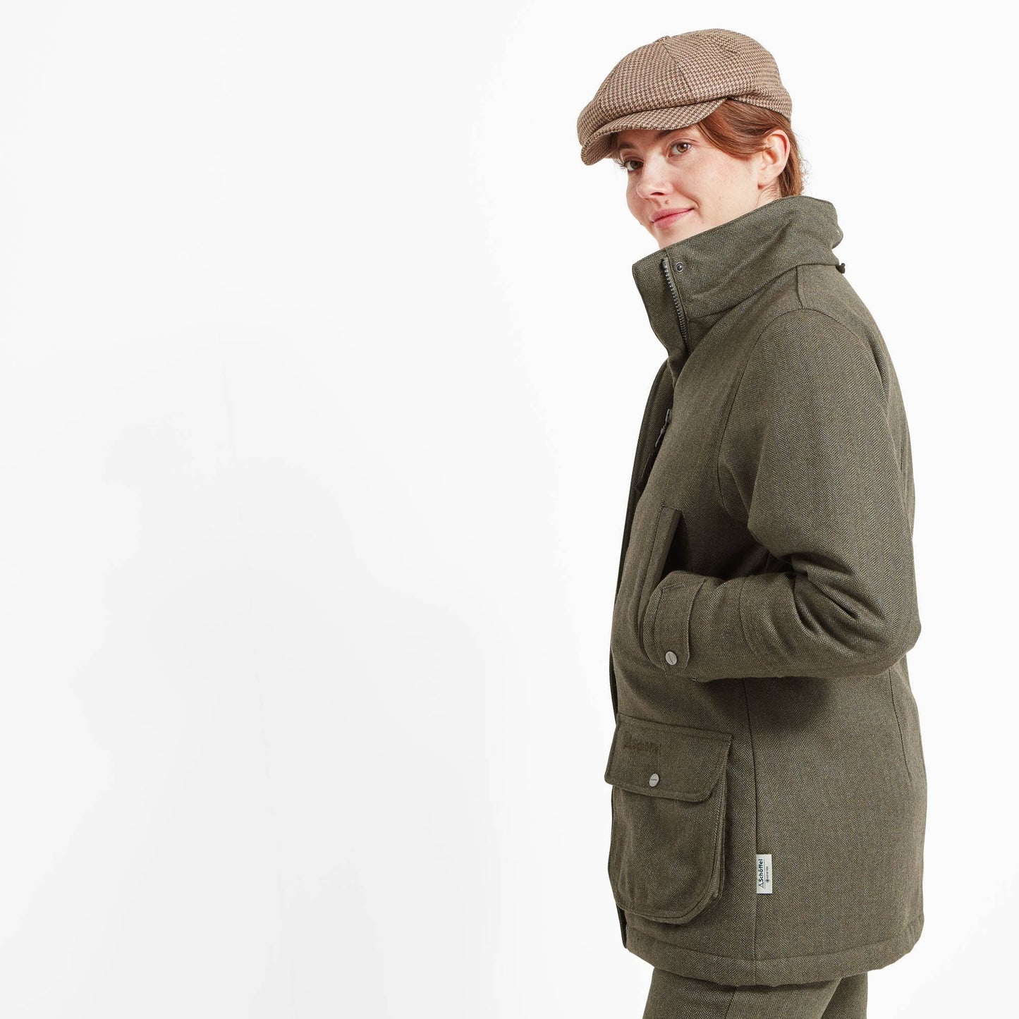 Ladies Ptarmigan Tweed Shooting Coat