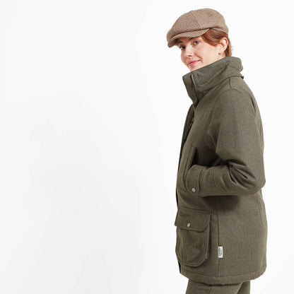 Ladies Ptarmigan Tweed Shooting Coat