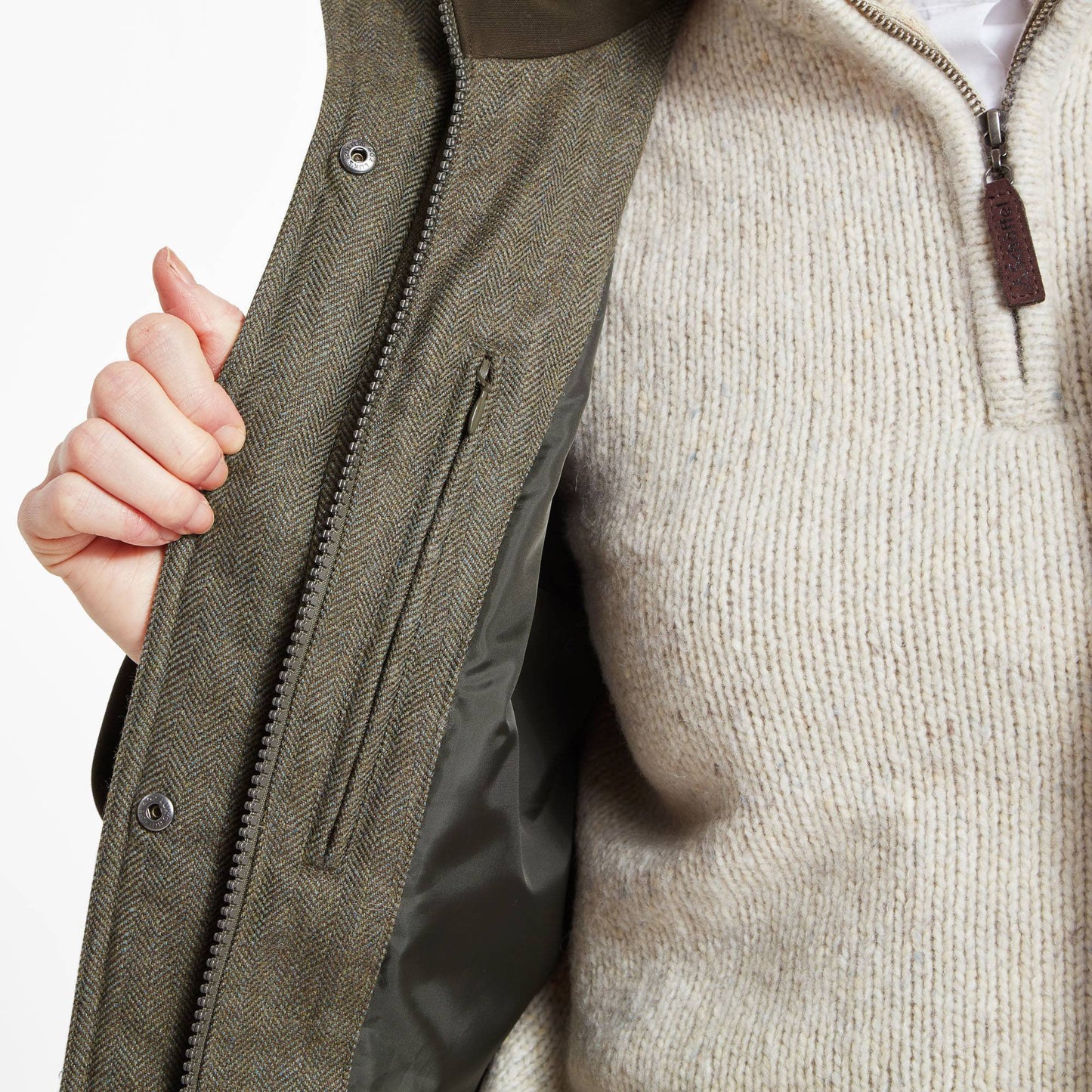 Ladies Ptarmigan Tweed Shooting Coat