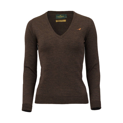 Camilla V-neck Merino Wool
