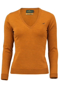Camilla V-neck Merino Wool