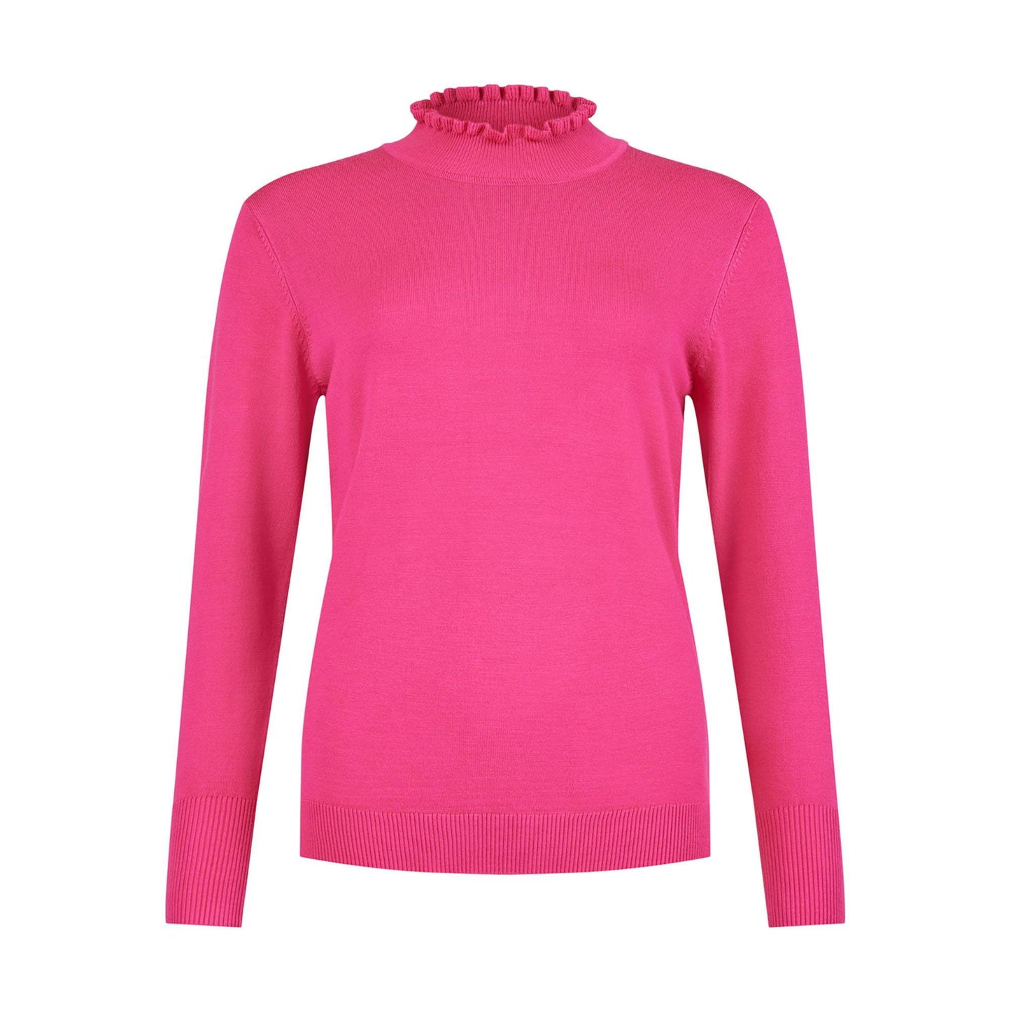 Ruched Roll Neck Jumper