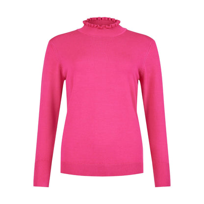 Ruched Roll Neck Jumper