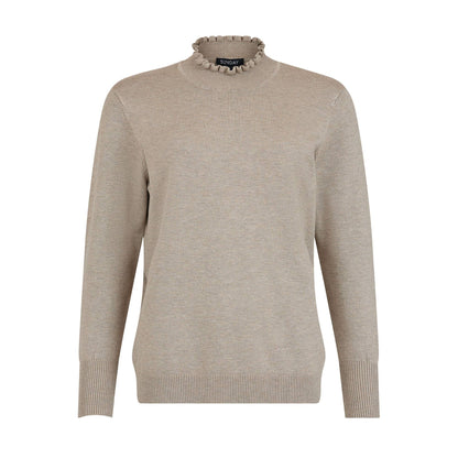 Ruched Roll Neck Jumper
