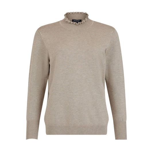 Ruched Roll Neck Jumper