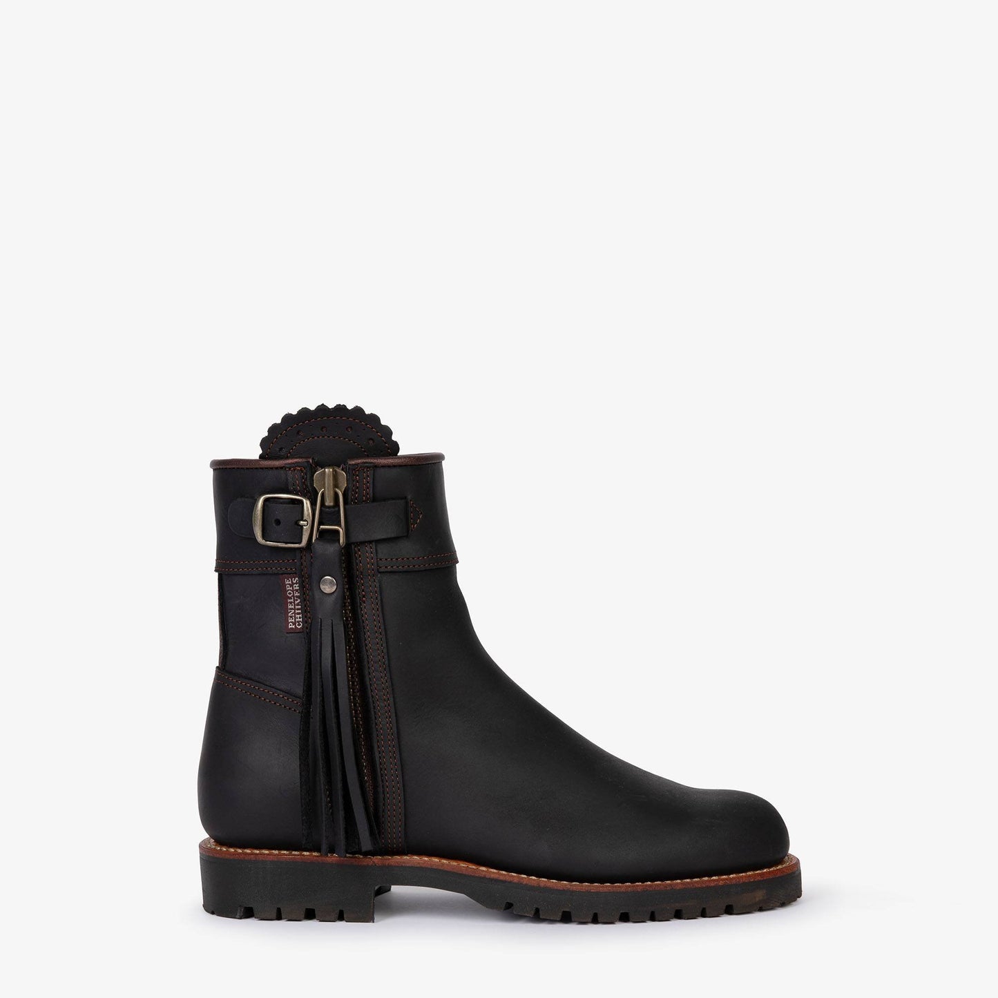 Inclement Cropped Tassel Boot
