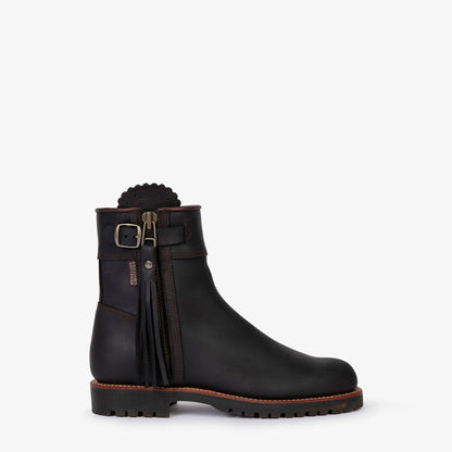 Inclement Cropped Tassel Boot