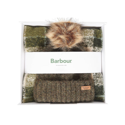 Saltburn Beanie & Tartan Set