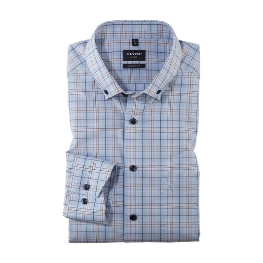 Luxor Modern Fit Over Check Shirt
