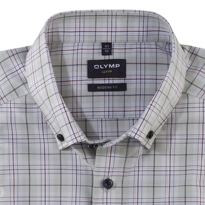 Luxor Modern Fit Over Check Shirt