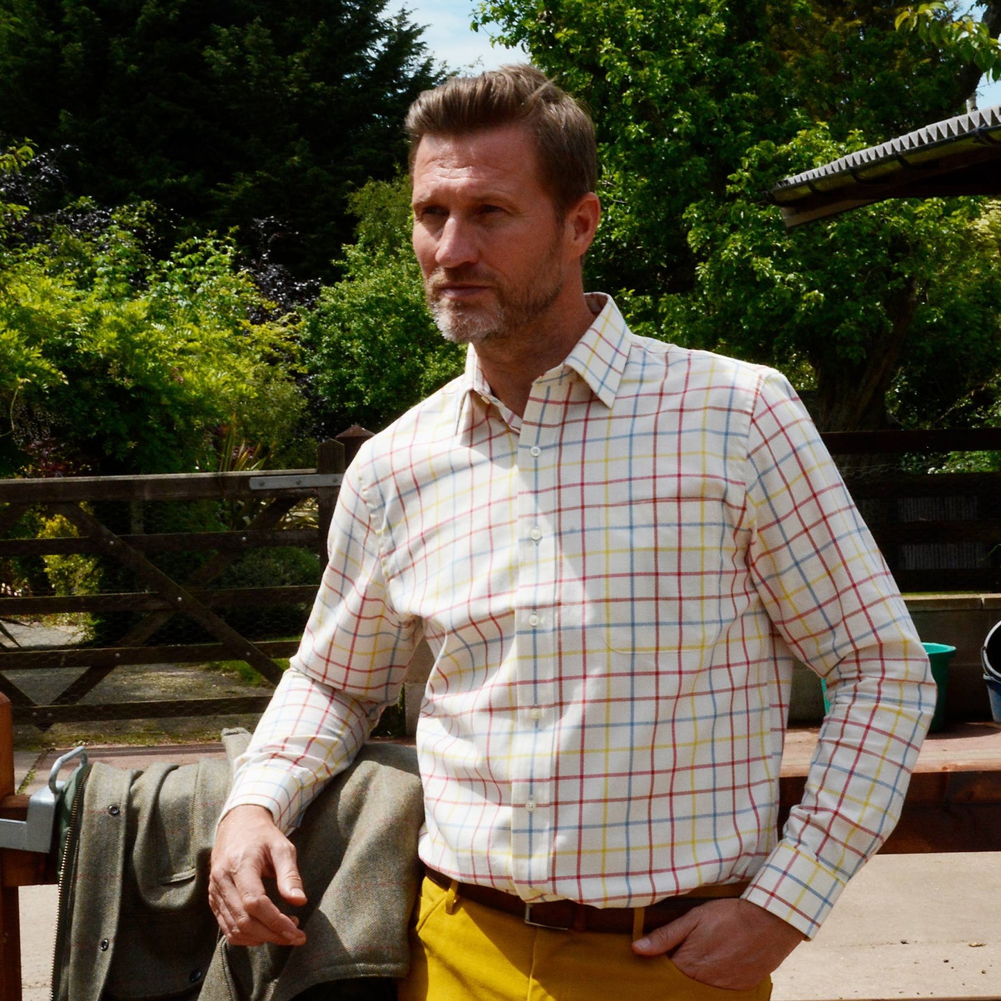Stowe Modern Bold Tattersall Shirt