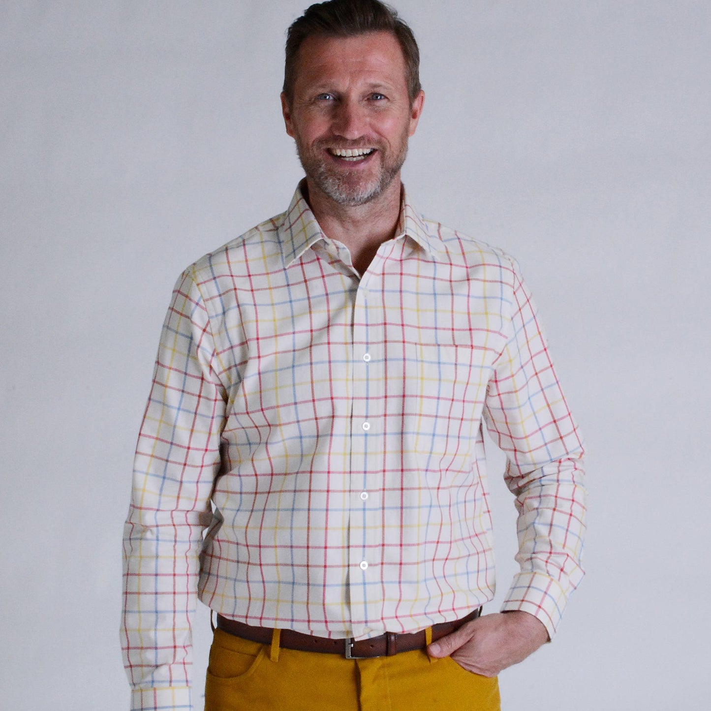 Stowe Modern Bold Tattersall Shirt