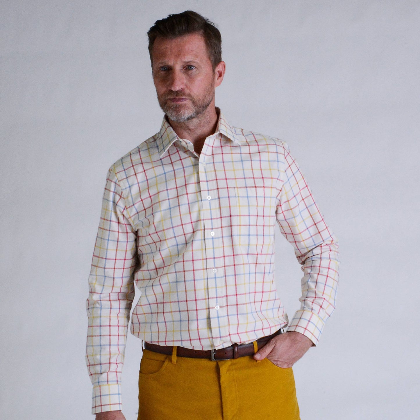Stowe Modern Bold Tattersall Shirt