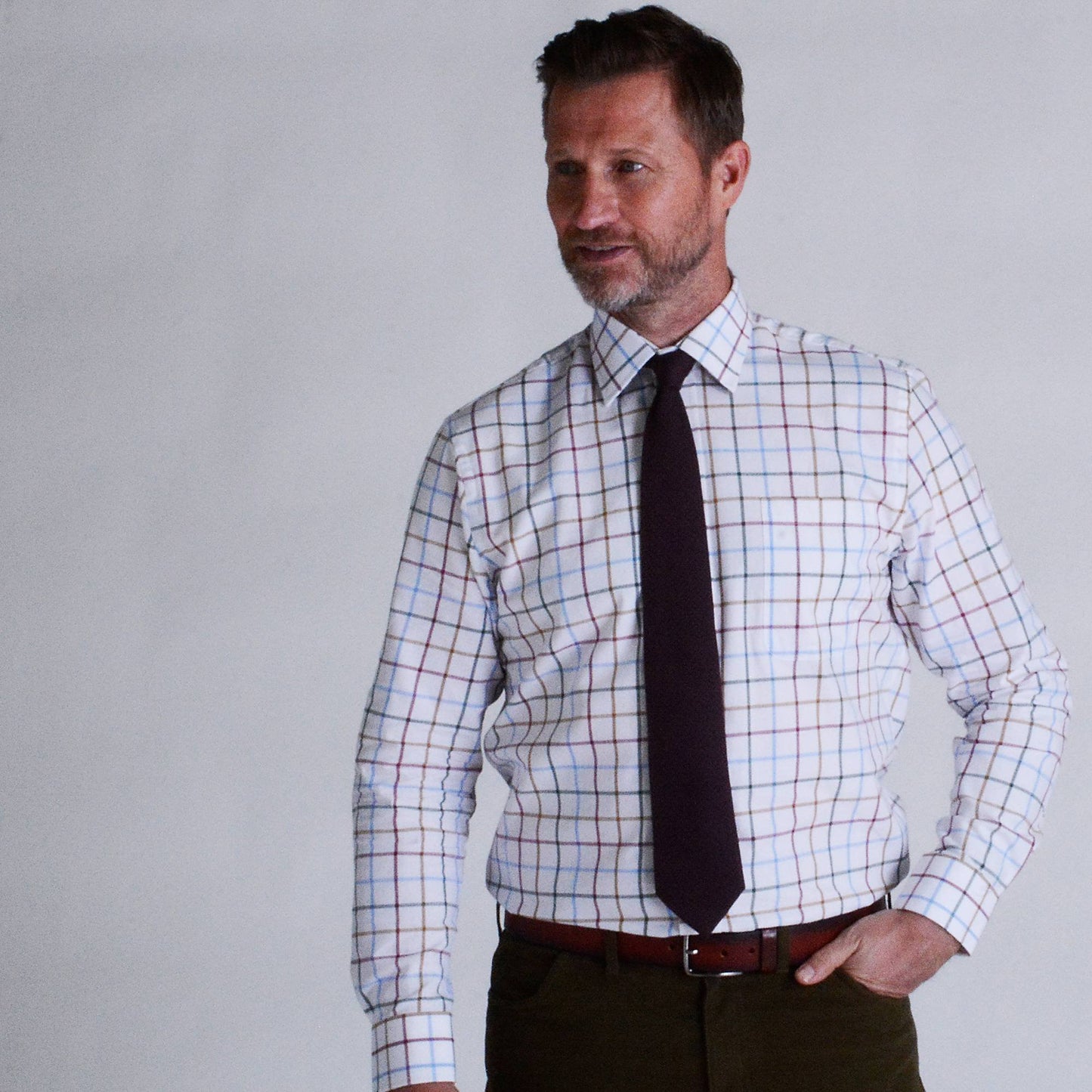 Stowe Modern Bold Tattersall Shirt