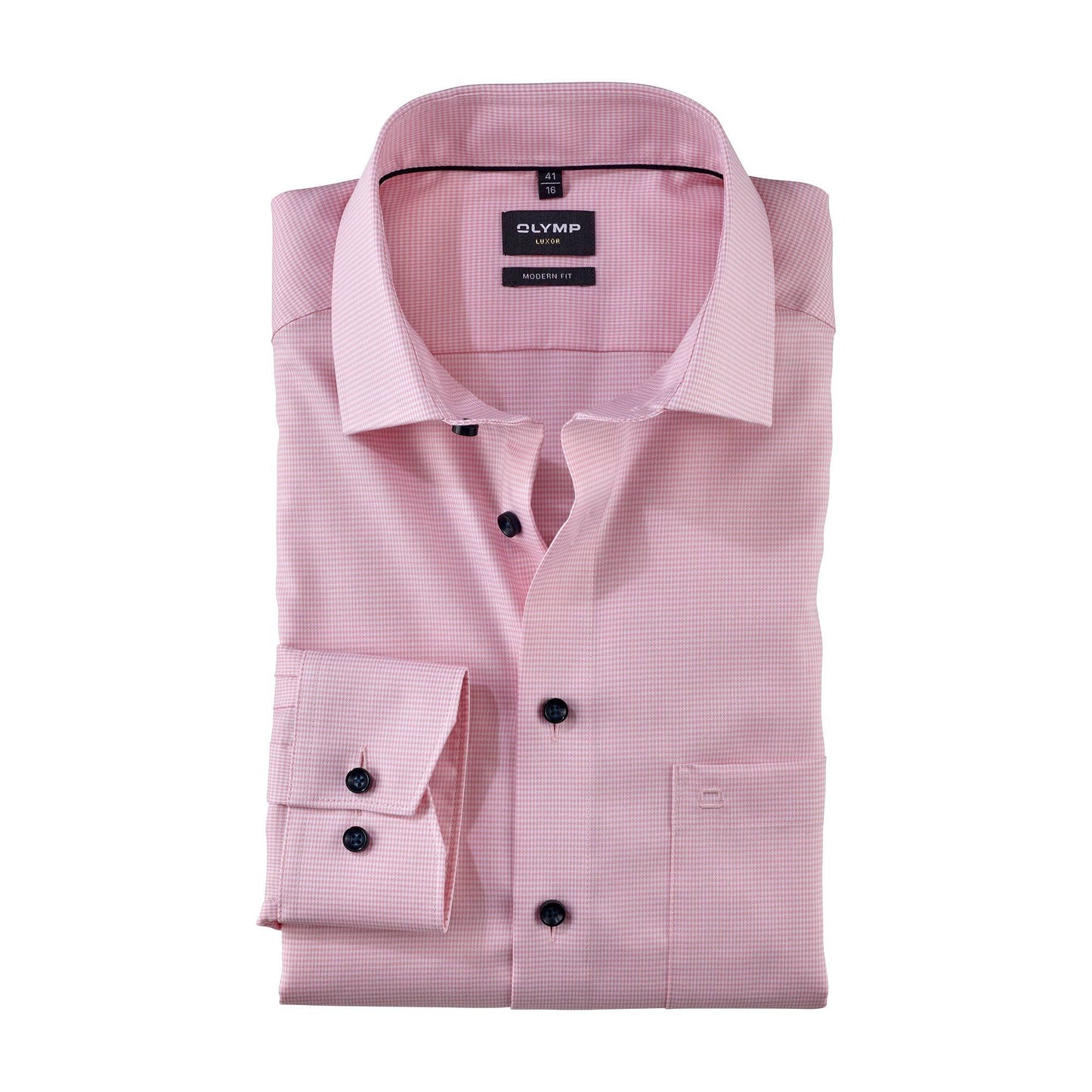 Luxor Modern Fit Neat Dogtooth Shirt