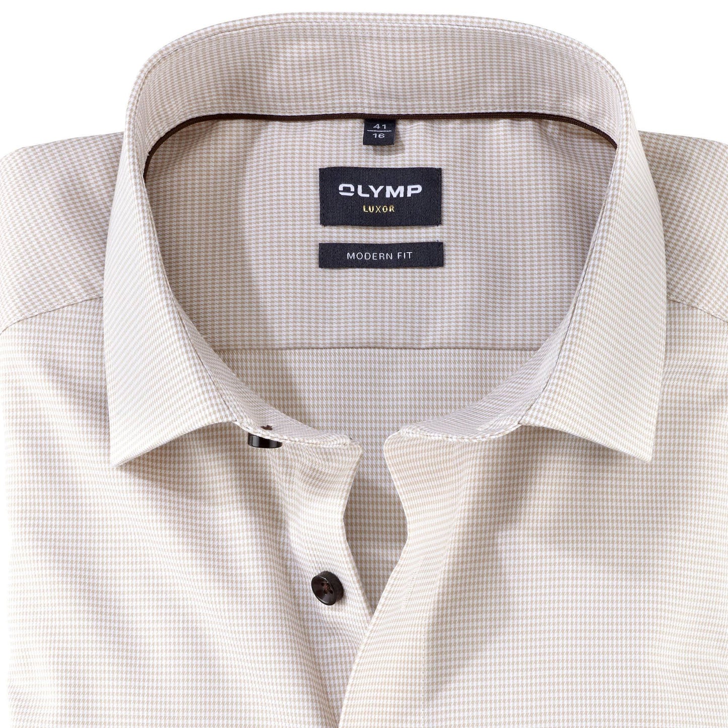 Luxor Modern Fit Neat Dogtooth Shirt