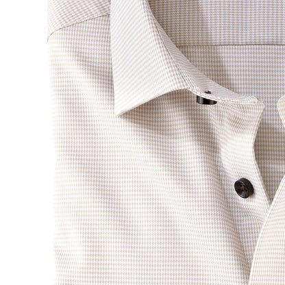 Luxor Modern Fit Neat Dogtooth Shirt
