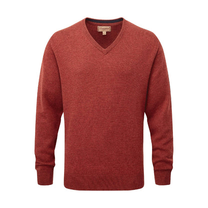 Lewis Lambswool V Neck Jumper