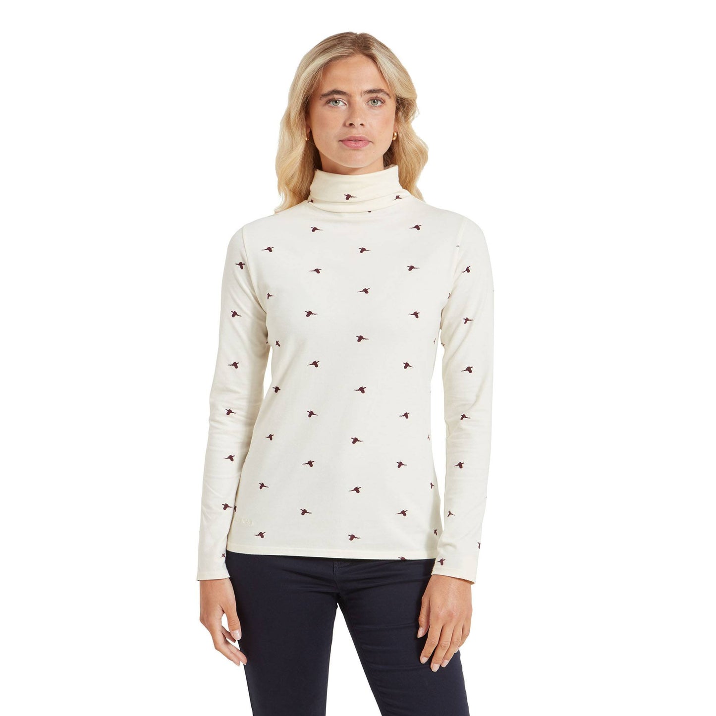 Malham Roll Neck Top