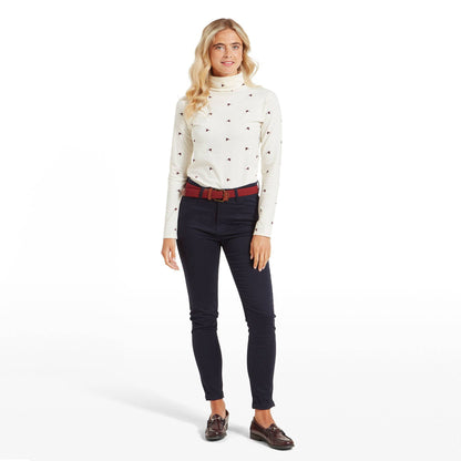 Malham Roll Neck Top