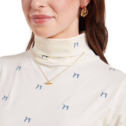 Malham Roll Neck Top