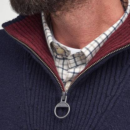 Nelson Essential Half Zip Knitted Jumper