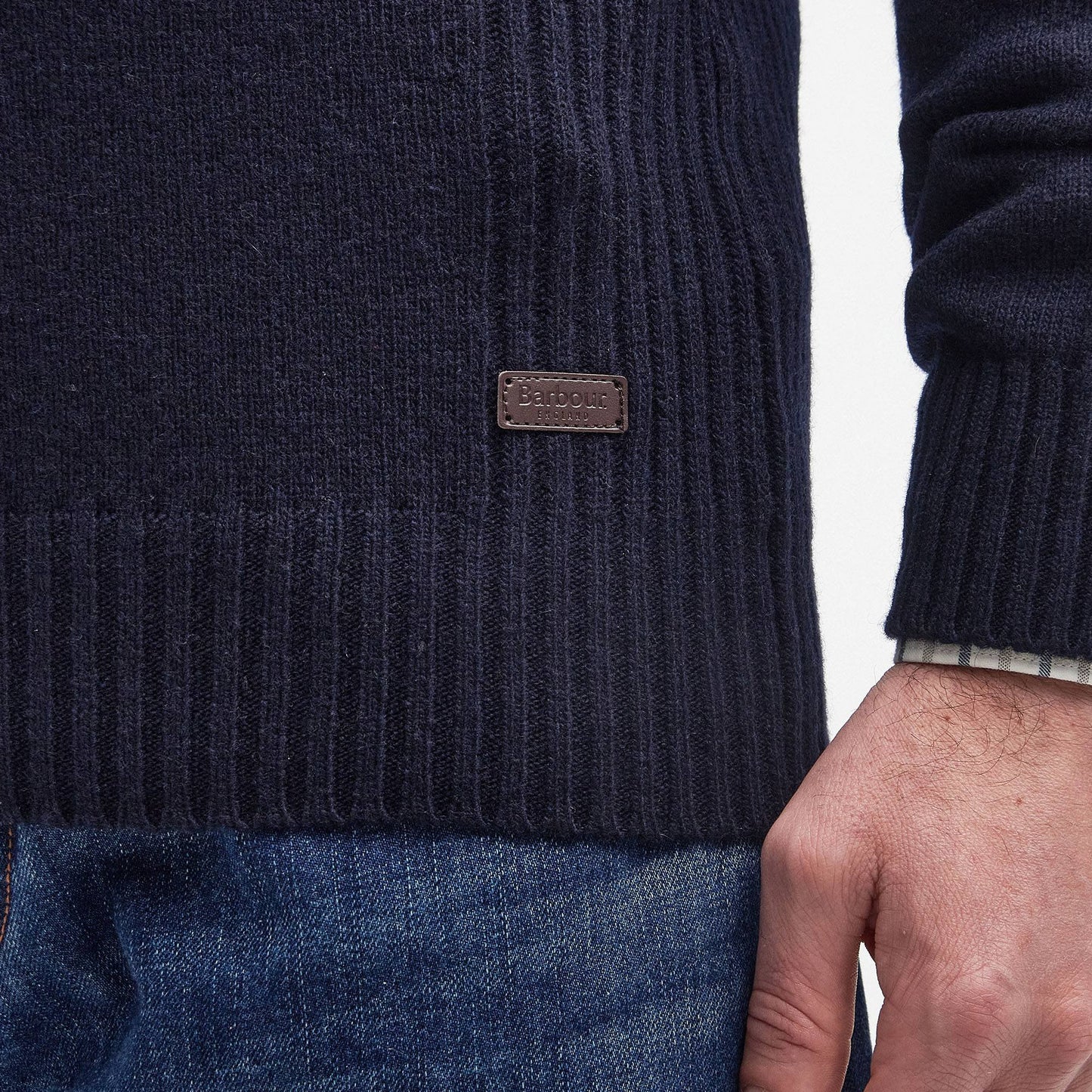 Nelson Essential Half Zip Knitted Jumper