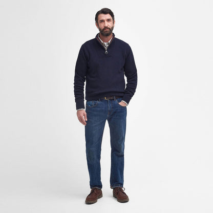 Nelson Essential Half Zip Knitted Jumper