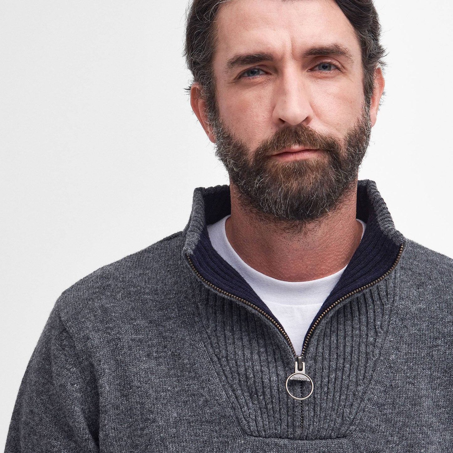 Nelson Essential Half Zip Knitted Jumper