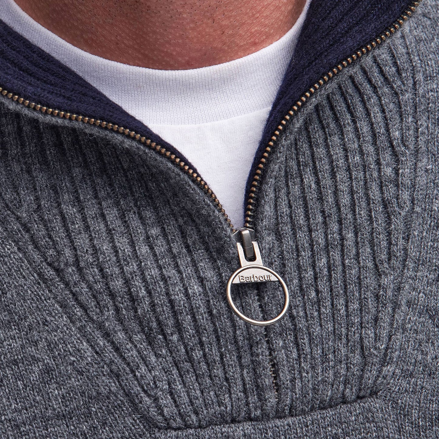 Nelson Essential Half Zip Knitted Jumper
